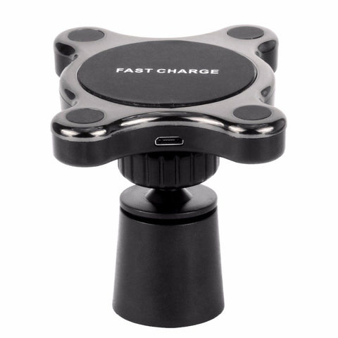 Compatible With Apple, QI Magnetic Car Mount Wireless Charger