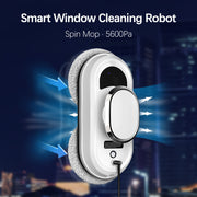 Window Cleaner Robot,Smart Glass Cleaning Robotic With 5600Pa Strong Suction,Remote Control Window Cleaning Robot For Windows Tiles Class Door
