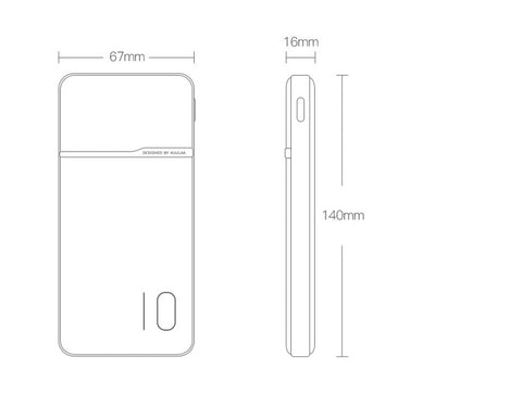 Digital display power bank