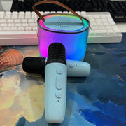 K52 Wireless Microphone Audio Integrated Microphone Karaoke Speaker