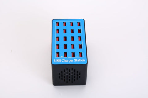 20-Port USB Mobile Phone Tablet Multi-port Charging Station